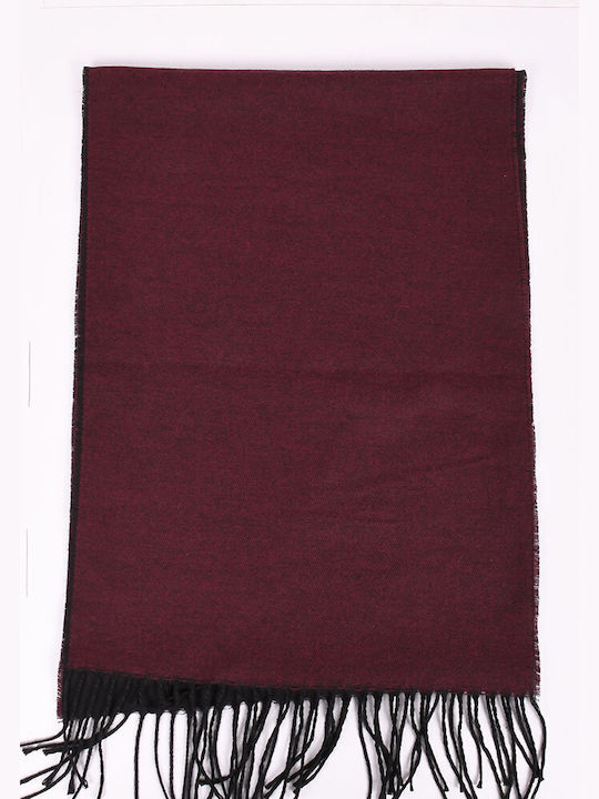 Women's Burgundy Scarf