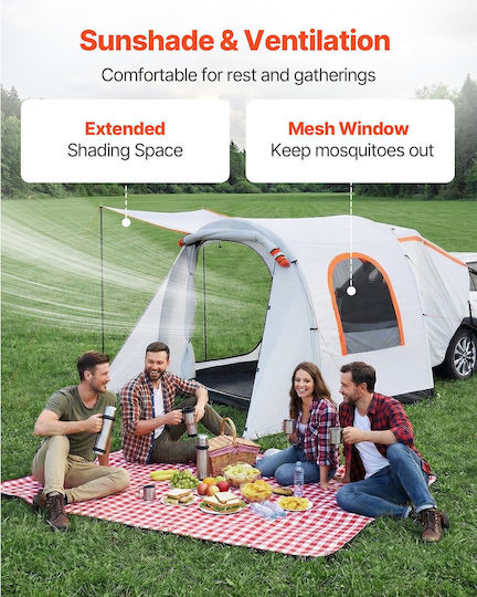 Vevor Camping Tent Car 3 Seasons 244x204cm