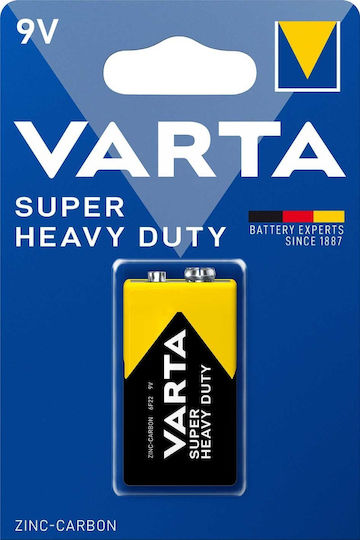 Varta Super Heavy Duty Цинкови батерии Цинк 9V 1бр