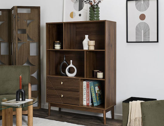 Bookcase Brown 100x35x140cm