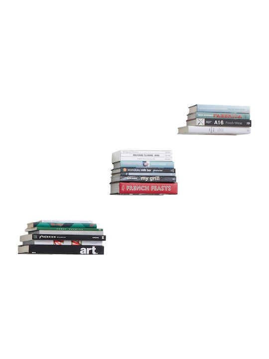 Wall Shelves Conceal Small 3-pack Multicolour 12.7x12.7x12cm