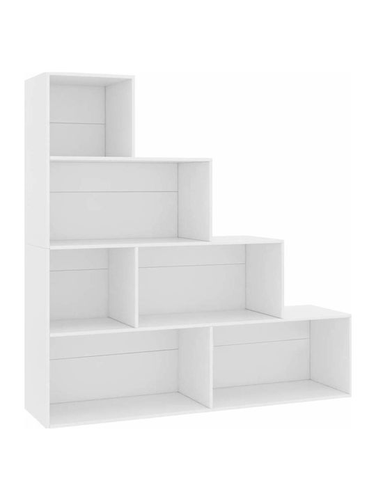 Bibliothek Weiß 155x24x160cm