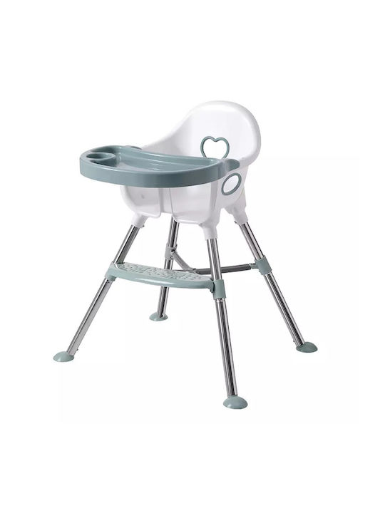 Scaun Înalt De Masă Bebe Verde