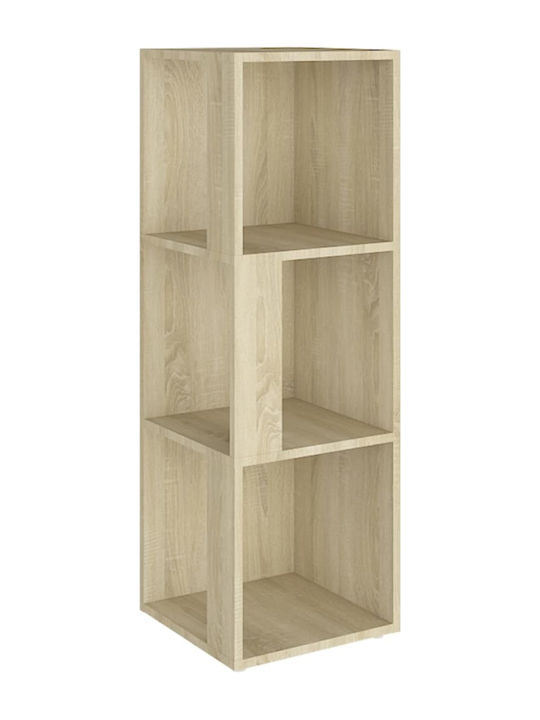 Eckbibliothek Sonoma Eiche 33x33x100cm