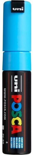 Uni-Ball Μαρκαδόρος Light Blue 2.5mm