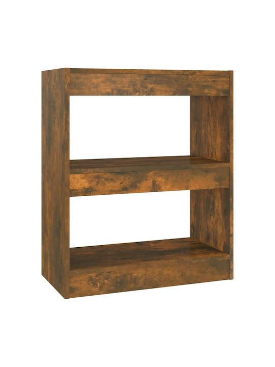 Bibliothek Rauchige Eiche 60x30x72cm