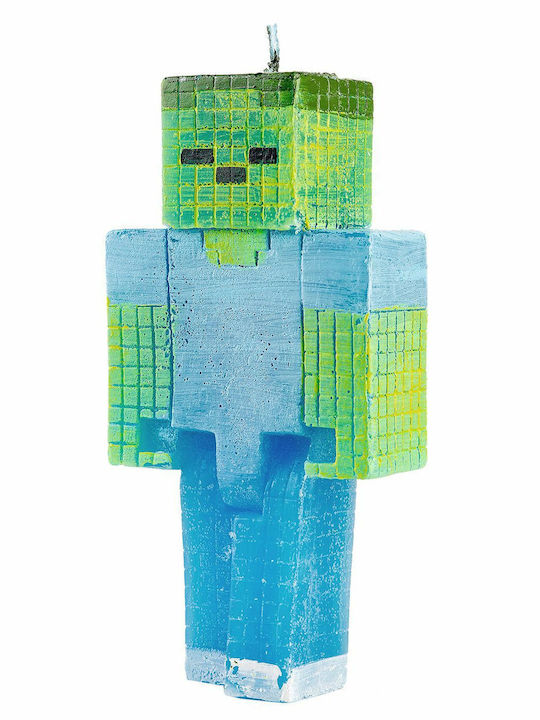 Λαμπάδα Minecraft Μπλε