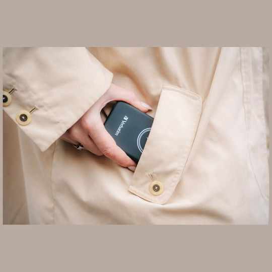 Verbatim Power Bank 5000mAh 15W με Θύρα USB-C Μαύρο