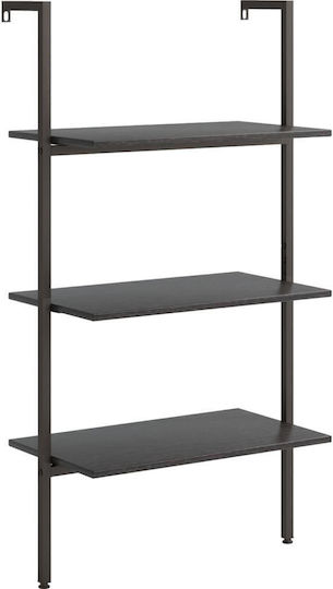 Βιβλιοθήκη Μαύρη 64x35x120.5εκ. Βιβλιοθήκη Μαύρη 64x35x120.5εκ.
