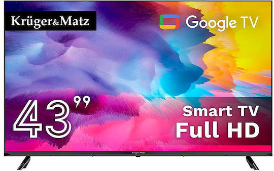 Kruger & Matz Smart Televizor 43" Full HD LED KM0243FHD-G (2025)
