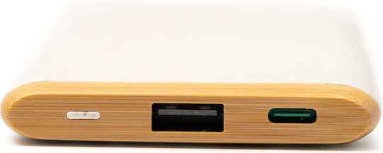 KASIM Power Bank 5000mAh mit USB-A Ausgangsanschlüsse Beiges