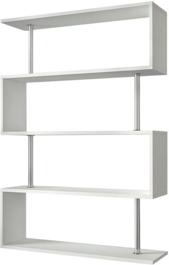 Bibliotecă Sunrise Albă 90x25x129 cm Bibliotecă Sunrise Albă 90x25x129 cm