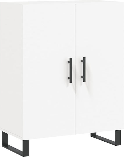 Living Room Cabinet Made of Oak Particle Board 69.5x34x90cm