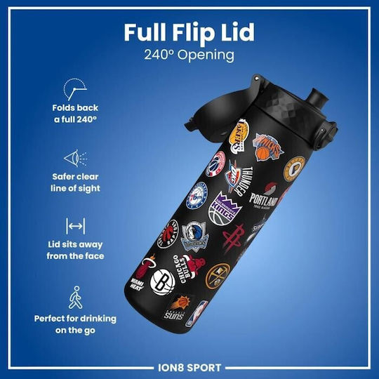 Ion8 Sticlă Pentru Copii NBA Plastic Slim 500ml