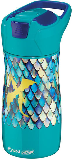 Maped Παιδικό Παγούρι Dragon Ανοξείδωτο 430ml