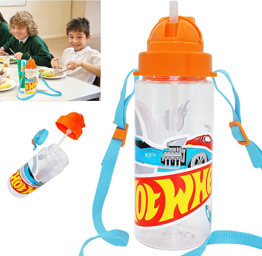 Детски Бутилки За Вода Kids Licensing Hot Wheels 450мл Прозрачен