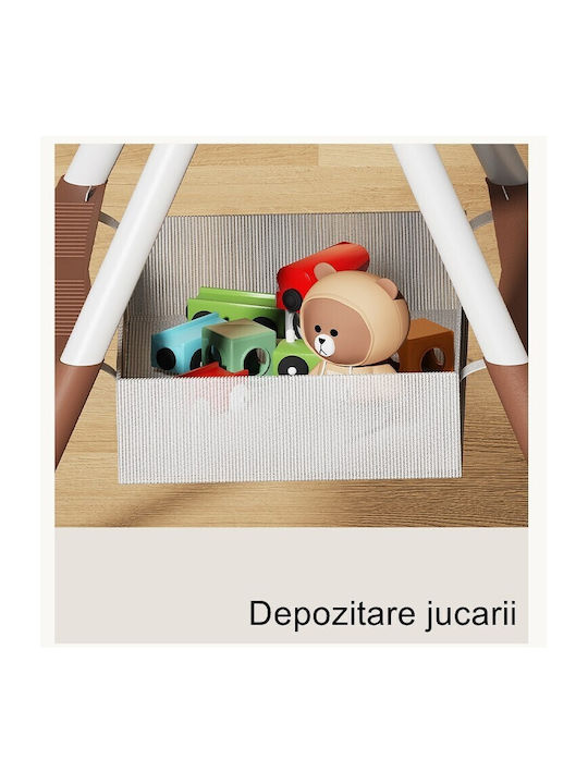 Alista Home Scaun Înalt De Masă Bebe Pliabil Roz