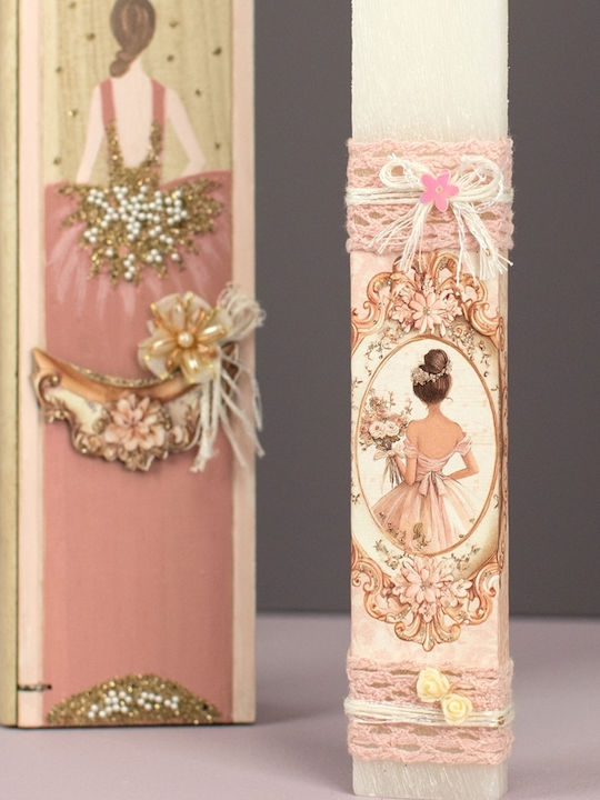 Wooden Box Frame Ballerina