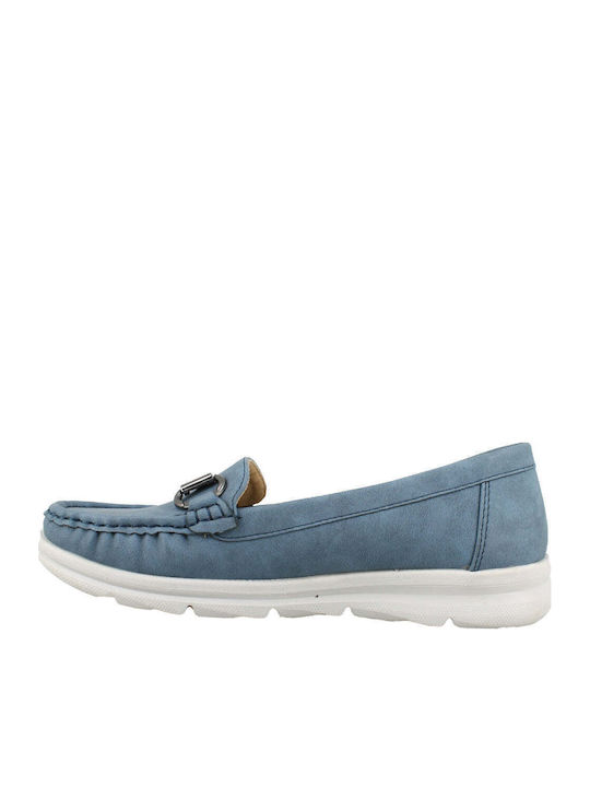 Women's Loafers in Blue Color