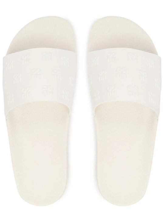 Flip Flops In White Colour