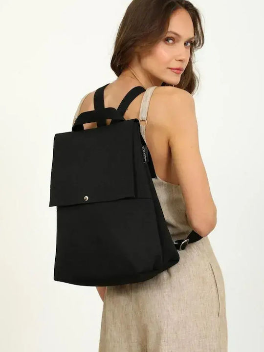 Fabric Women's Backpack Black