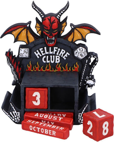 Nemesis Now Stranger Things Hellfire Club Perpetual Calendar B7350c25