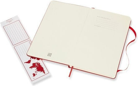 Moleskine Тетрадка 240 Листа с Точки Червен