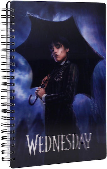 Sd Toys Set 4 Notebooks 80 Sheets A5 Wednesday Rain 3D