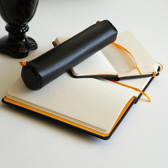 Rhodia Κασετίνα Βαρελάκι Μαύρη