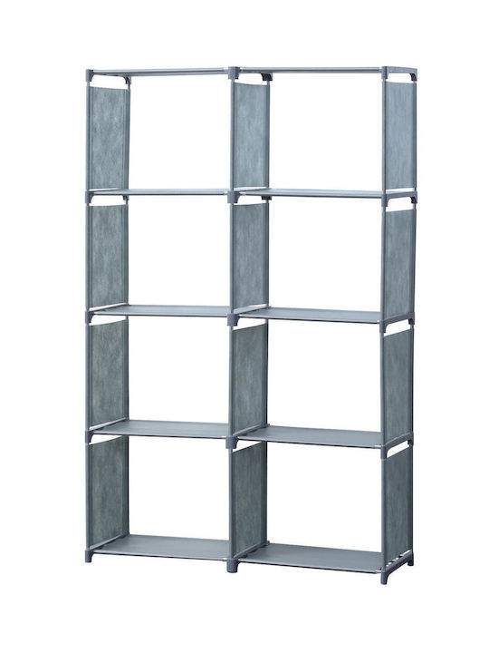 Bibliotecă Multicolor 85x125x125cm