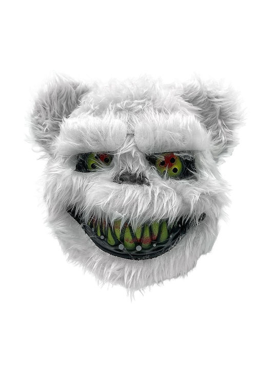 Creepy Bear Mască Tărcată de Urs 25x25cm Albă Creepy Bear Mască Tărcată de Urs 25x25cm Albă