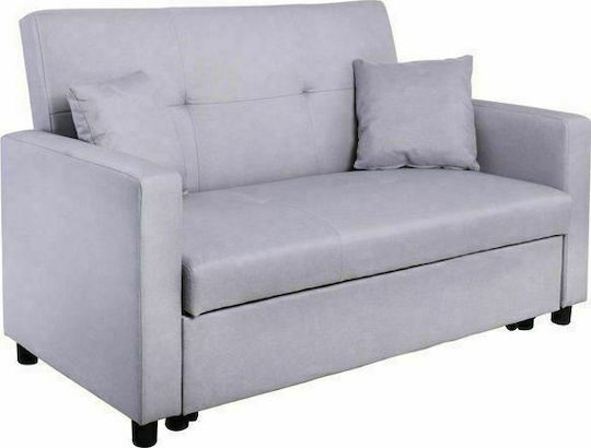 Imola Two-Seater Couch Bed Light Grey 154x100x93 cm E9921 22
