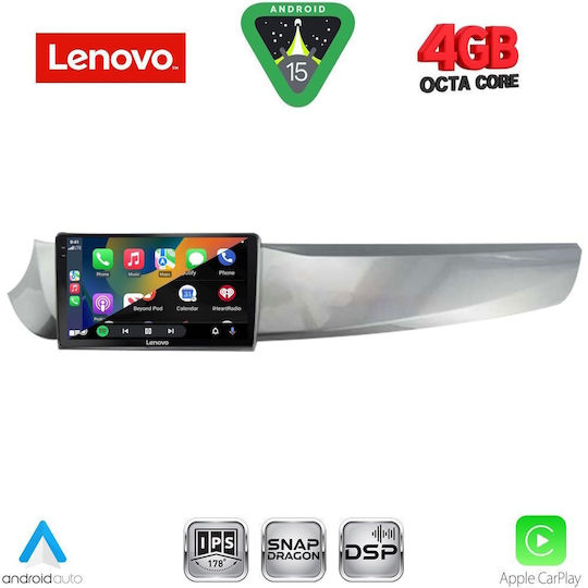 Lenovo Car Audio System for Alfa Romeo Giulietta 2010-2014 Bluetooth USB WiFi GPS Apple CarPlay Android Auto with 9" Touch Screen
