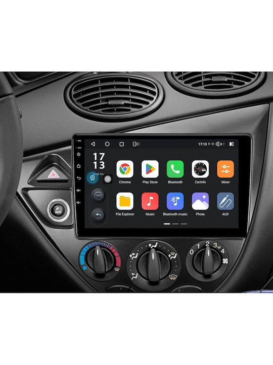 Lenovo Car Audio System for Ford Focus 1998-2004 Bluetooth USB WiFi GPS Apple CarPlay Android Auto with 9" Touch Screen