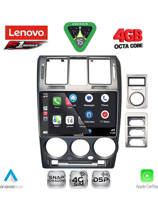 Lenovo Car Audio System for Hyundai Getz 2002-2011 Bluetooth USB WiFi GPS Apple CarPlay Android Auto with 9" Touch Screen