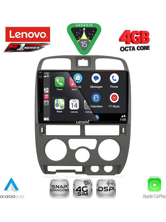 Lenovo Car Audio System Isuzu D-Max 2002-2008 Bluetooth USB WiFi GPS Apple CarPlay Android Auto with 9" Touch Screen