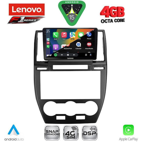 Lenovo Car Audio System for Land Rover Freelander 2006-2014 (Bluetooth/USB/WiFi/GPS/Apple CarPlay/Android Auto) with 9" Touch Screen
