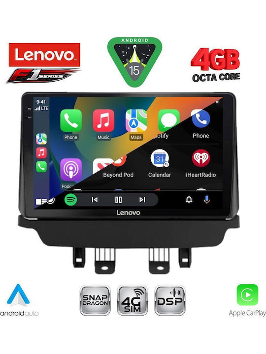 Lenovo Car Audio System for Mazda CX-3 2014-2023 Bluetooth USB WiFi GPS Apple CarPlay Android Auto with 9" Touch Screen