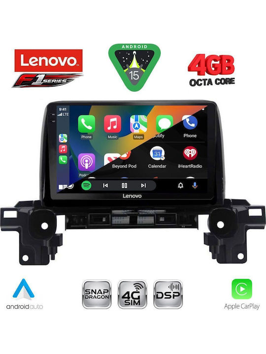 Lenovo Car Audio System for Mazda CX-5 2017 (Bluetooth USB WiFi GPS Apple CarPlay Android Auto) with 9" Touch Screen