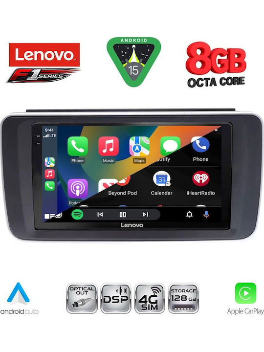 Lenovo Car Audio System for Nissan Leaf 2018 (Bluetooth/USB/WiFi/GPS/Apple CarPlay/Android Auto) with 9" Touch Screen