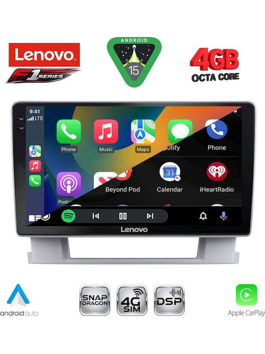 Lenovo Car Audio System for Opel Astra 2010-2016 Bluetooth USB WiFi GPS Apple CarPlay Android Auto with 9" Touch Screen