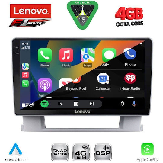 Lenovo Car Audio System for Opel Astra 2010-2016 Bluetooth USB WiFi GPS Apple CarPlay Android Auto with 9" Touch Screen