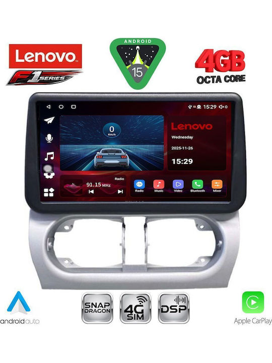 Lenovo Car Audio System for Opel Corsa / Tigra 2000-2006 (Bluetooth/USB/WiFi/GPS/Apple CarPlay/Android Auto) with 9" Touch Screen