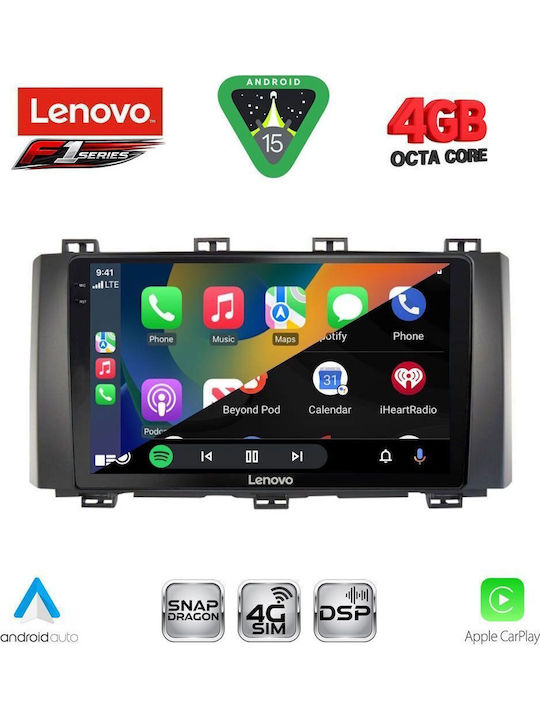 Lenovo Car Audio System for Seat Ateca 2017 (Bluetooth/USB/WiFi/GPS/Apple CarPlay/Android Auto) with 9" Touch Screen