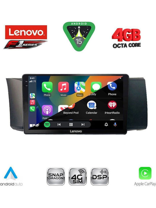 Lenovo Car Audio System for Toyota GT86 Subaru BRZ 2012 with Touch Screen 9" Bluetooth USB Wi-Fi GPS Apple CarPlay Android Auto