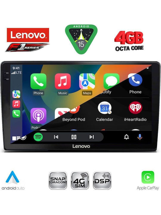 Lenovo Car Audio System for Toyota Land Cruiser 1998-2003 Bluetooth USB WiFi GPS Apple CarPlay Android Auto with 9" Touch Screen