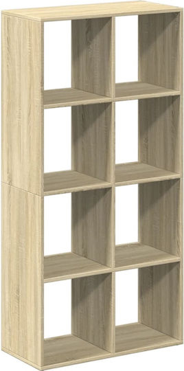 Библиотека Кафява 69.5x29x137.5см