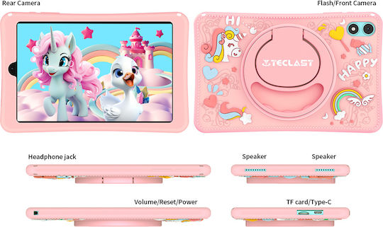 Teclast P85 Kids 8" Tablet (3GB/64GB) Ροζ
