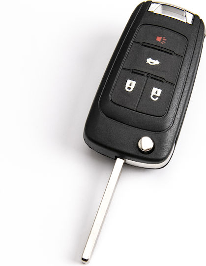 Калъф за Автомобилен Ключ с Острие без Бутони за Chevrolet