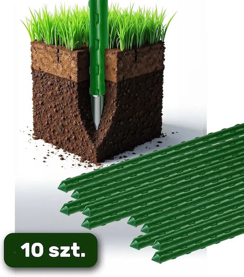 Plant Supports 150 Cm Plonos Pl-940 Green 10 Pcs